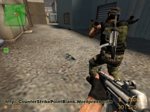 Point Blank K-1 for MP5 in Counter Strike: Source